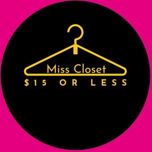 $15 or less closet.